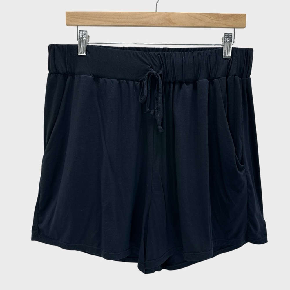 Commando Butter Soft Micro Modal Drawstring Lounge Shorts Travel Athleisure XL - Picture 3 of 11